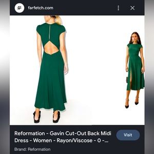 Reformation Gavin Dress - new with tag